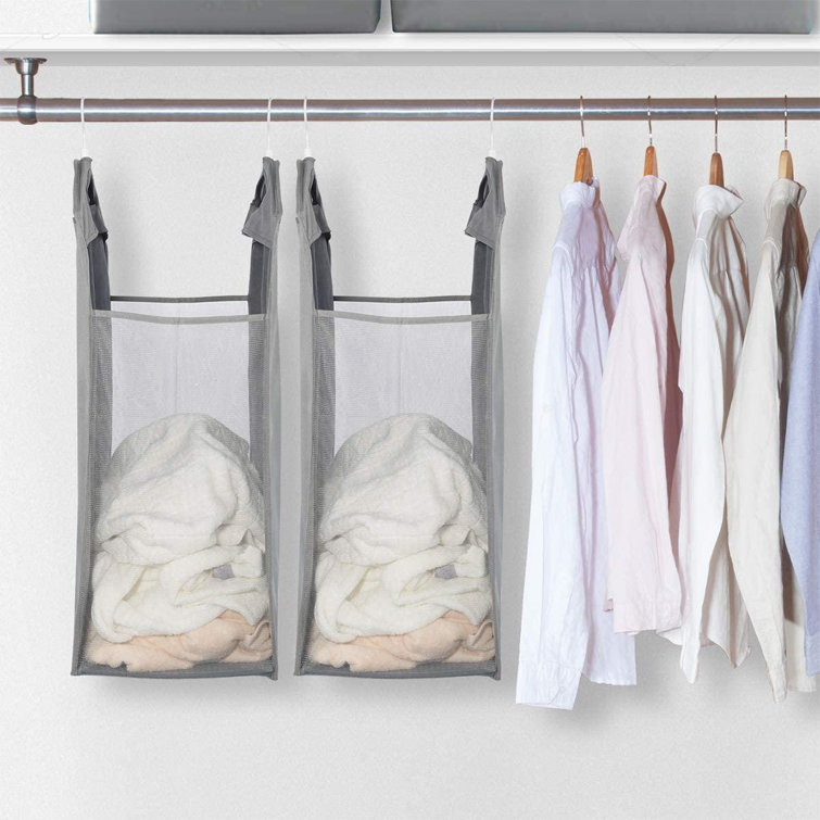 Rebrilliant 2Pack Hanging Laundry Hamper Wayfair